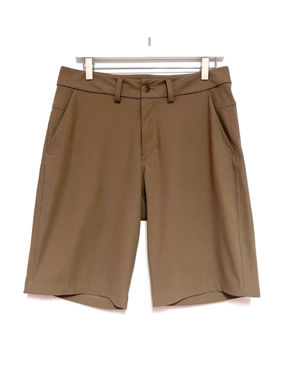 Lululemon Men’s The Works ABC Short Warpstreme Tan SZ 30 Outdoor Gorpcore